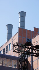 chimney of a factory EC1 ŁÓDZ