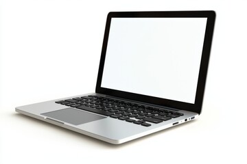 Laptop Mockup on Isolated white background created with Generative AI