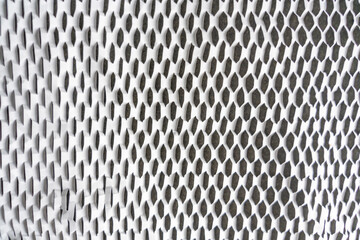 Texture of corrugated white paper for safe transportation, in which the goods brought by the...