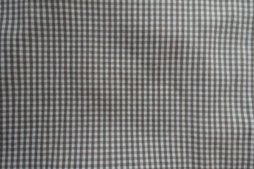 Backdrop - cotton fabric with grey and white gingham pattern