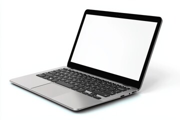 Laptop Mockup on Isolated white background created with Generative AI