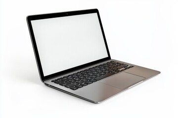 Laptop Mockup on Isolated white background created with Generative AI