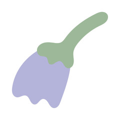 しおれた紫色のチューリップの花⭐︎PNG