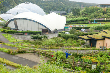 View of the Eden Project, Coenwall, UK