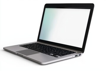 Laptop Mockup on Isolated white background created with Generative AI