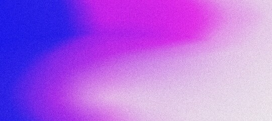 Vibrant Blue and Purple Gradient with Abstract Glowing Light and Noise Texture - 8K Quality