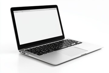 Laptop Mockup on Isolated white background created with Generative AI