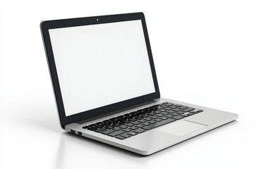 Laptop Mockup on Isolated white background created with Generative AI