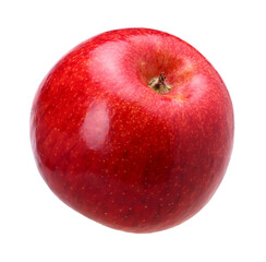 Red apple (Envy Apple) isolated, transparent PNG, PNG format, full depth of field, cut out, single