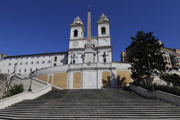 Obraz premium roma durante il covid