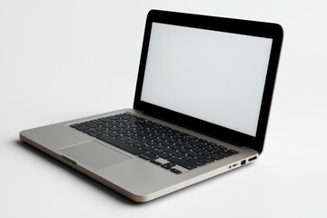 Laptop Mockup on Isolated white background created with Generative AI