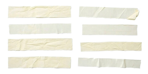 Obraz premium tape set isolated on white background