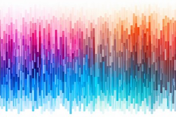 Colorful abstract design showcasing vibrant vertical lines in a gradient pattern