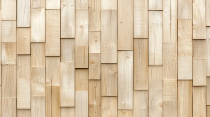 Fototapeta premium Light Wood Panel Texture Background Rustic Natural Wood Wall Pattern
