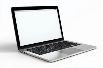 Laptop Mockup on Isolated white background created with Generative AI