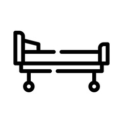 bed line icon
