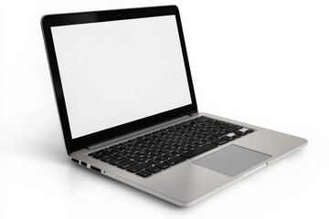 Laptop Mockup on Isolated white background created with Generative AI