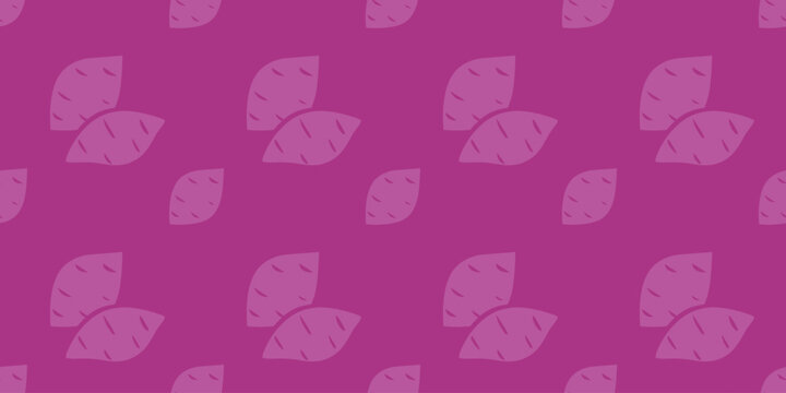 Roasted sweet potato. Sweet Potato pattern wallpaper. sweet potato symbol vector.