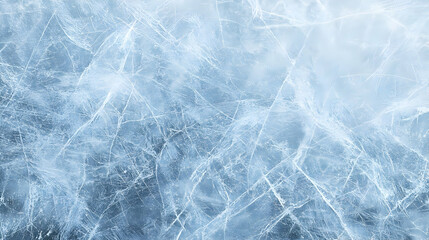 Fototapeta premium Abstract Blue Ice Texture with White Veins and Lines, Perfect for Background, Winter, or Cold Themed Design Projects