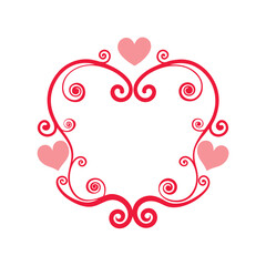 Celebrate love with this Hearts and Swirls Valentine&rsquo;s Day Frame vector. Perfect for romantic cards, invitations, and festive designs. Add a sweet and stylish touch to your projects today!