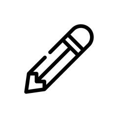 pencil line icon