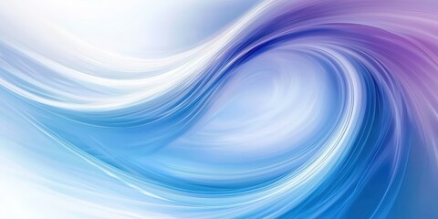 Fototapeta premium Abstract blue & purple swirl