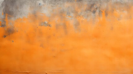 Obraz premium Abstract textured wall with a gradient from gray to vibrant orange.