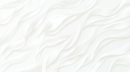 Obraz premium A textured white background with flowing, wave-like patterns.