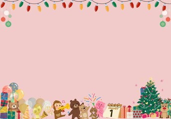 Beautiful background pictures according to various festivals and seasons