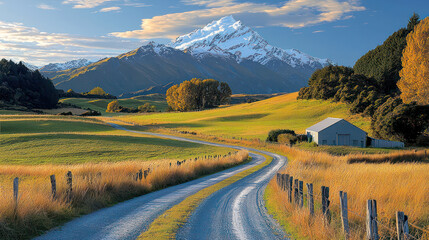 A breathtaking view of the Swiss Alps under a clear blue sky, showcasing the beauty of Switzerland's mountainous terrain.