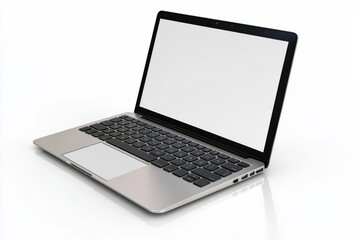 Laptop Mockup on Isolated white background created with Generative AI