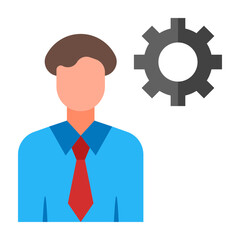 Administration Vector Line Icon Design