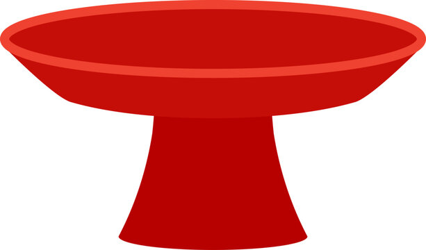 recommend clip art: Chinese Style red Worship Fruit Plate vector
                    Red Fruit Plate SVG.