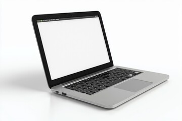 Laptop Mockup on Isolated white background created with Generative AI