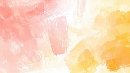Fototapeta premium Abstract Watercolor Background Peach Yellow White