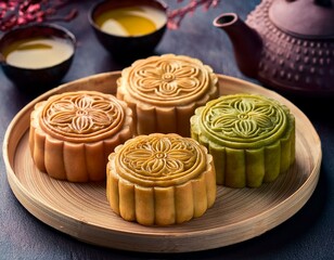 Variety of Mooncakes