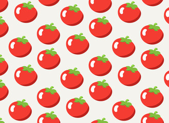 seamless pattern with tomato