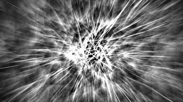 Abstract animated background with white Web