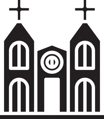 Church Glyph Icon