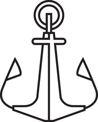 Anchor Line Symbol