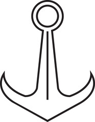 Anchor Line Symbol