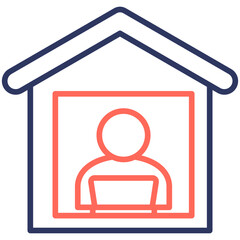 Work From Home Icon