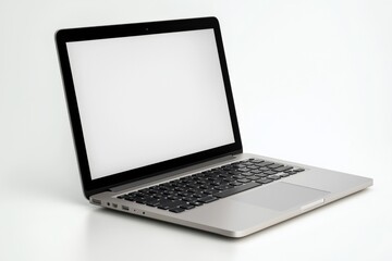 Laptop Mockup on Isolated white background created with Generative AI