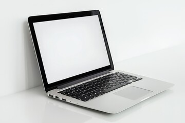 Laptop Mockup on Isolated white background created with Generative AI