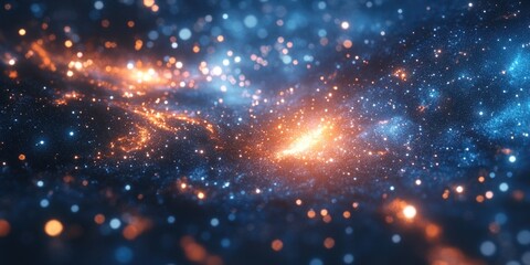 Fototapeta premium Galaxy with Stars