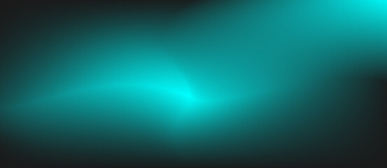 Abstract black background with blue blurred gradient and copy space.