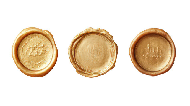 Golden Wax Seal Set