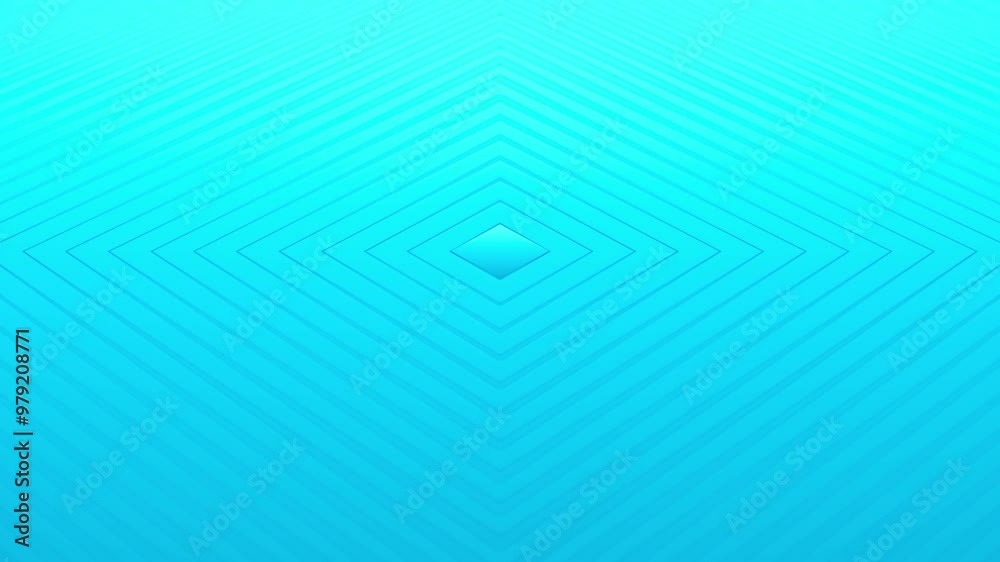 Poster top view on square blinds oscillation with color waves with shallow dof. minimal clean corporate bac