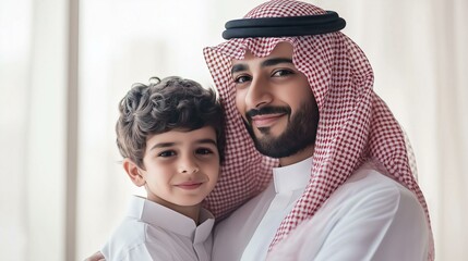 arab saudi father and son 