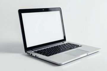 Laptop Mockup on Isolated white background created with Generative AI